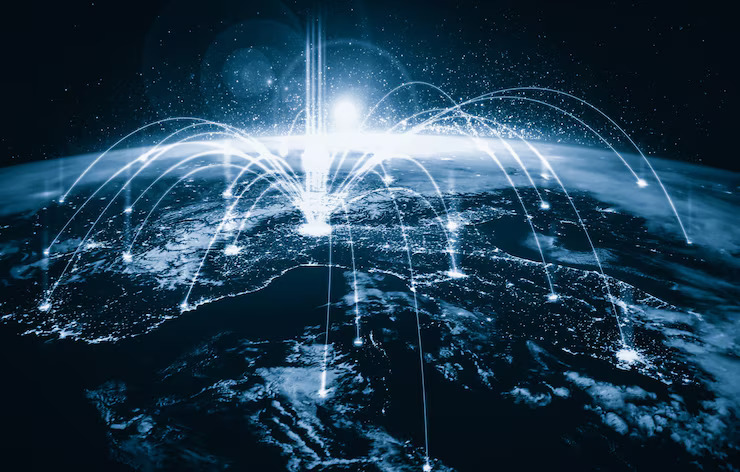 Network that solves Internet congestion and speeds up access.
